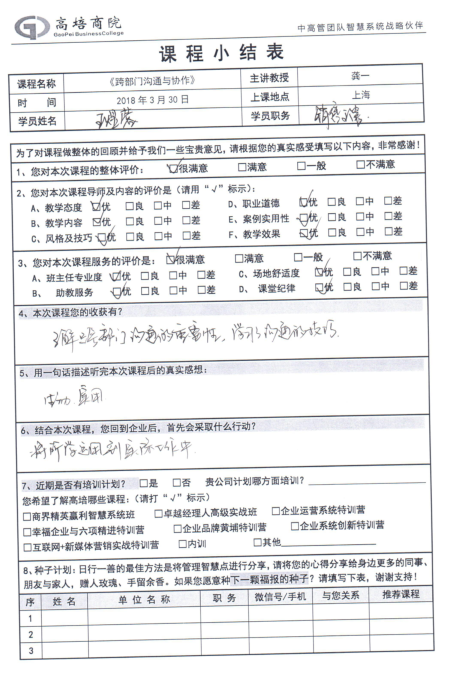 高培商院走進上藥科澤開展《跨部門溝通與協作》的專題交流