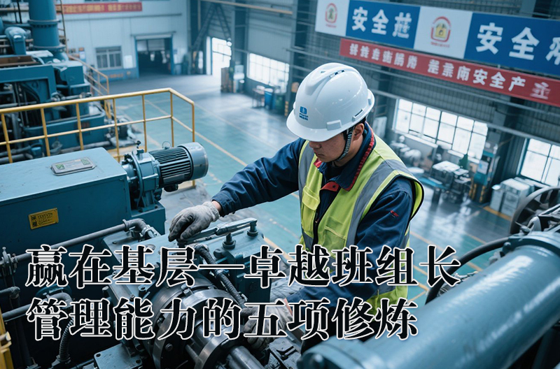 贏在基層—卓越班組長管理能力的五項修煉